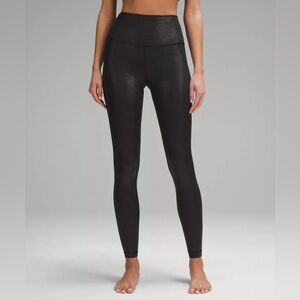 Lululemon Shine Leggings, Size 6